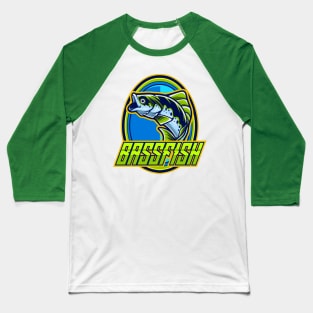 Bass Fish Esport 1.4 Baseball T-Shirt